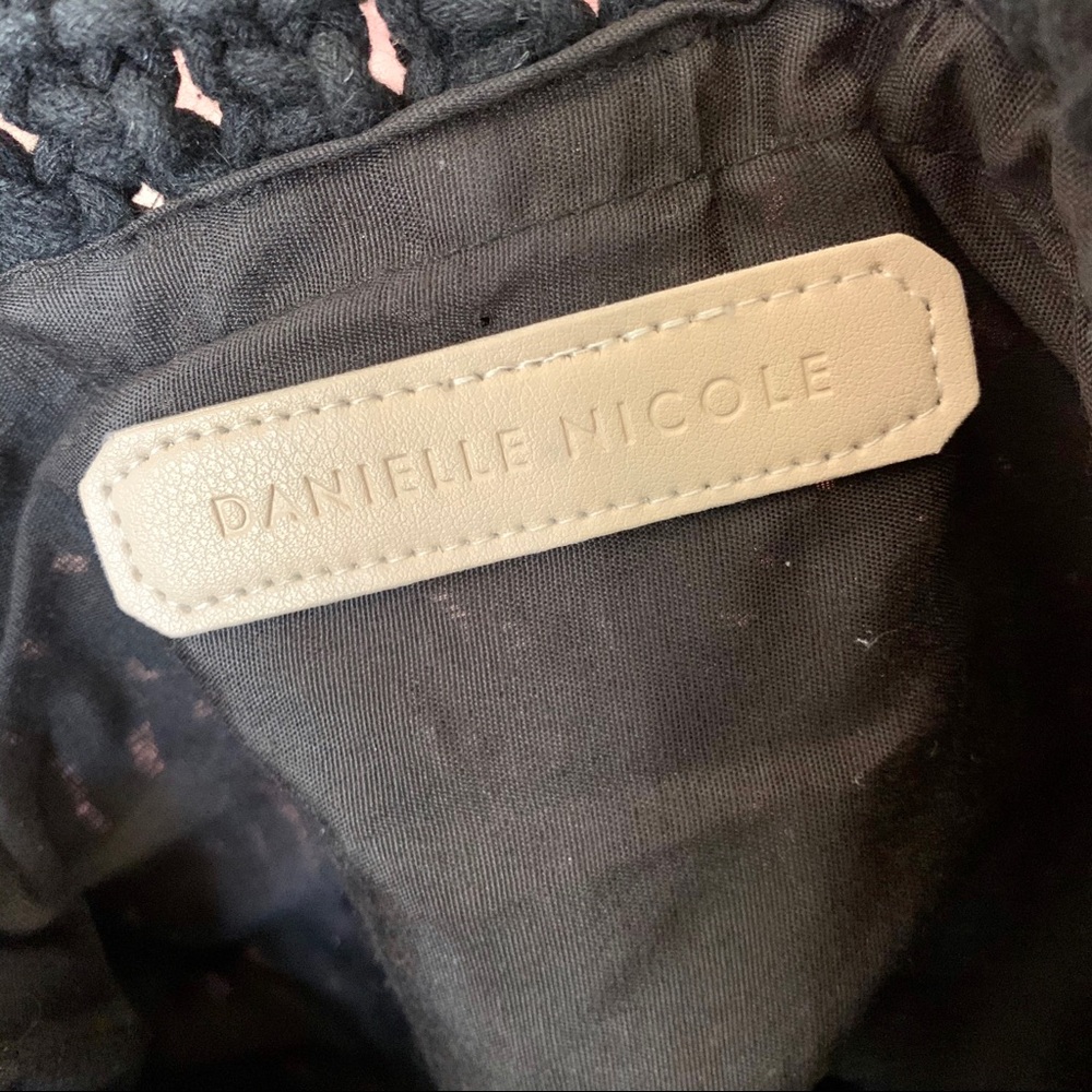 Danielle Nicole Boho Style Macrame Bag W/Fringe - image 7